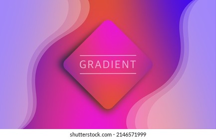 concepto de gradación de colores mixtos. onda de color. banner. cartel de graduación