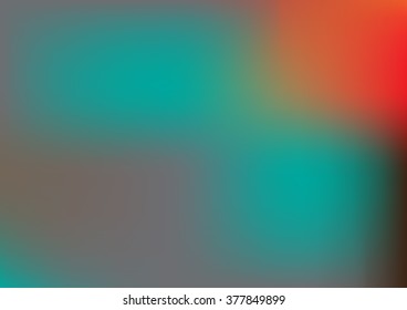 Mixed colorful gradient abstract background with green,red and orange colors