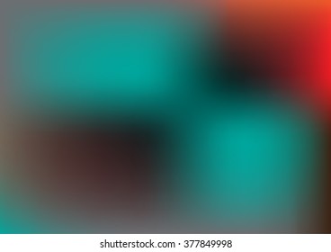 Mixed colorful gradient abstract background with green,brown and red colors