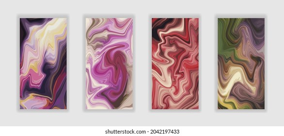 Mixed colors abstract painting. Modern abstract background for wallpaper cover, poster. Graphic template for your design
