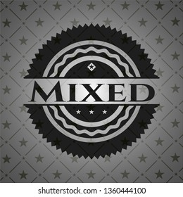 Mixed dark badge