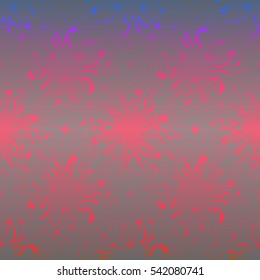 Mixed divorce - background for new design. Light painting. Bokeh glitter lights. Grunge neon texture background. Memphis style for fashion