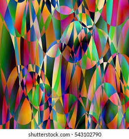 Mixed divorce - background for new design. Light painting. Bokeh glitter lights. Grunge neon texture background. Memphis style for fashion