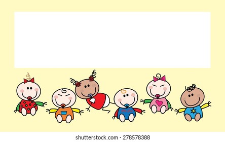 mixed ethnic babies