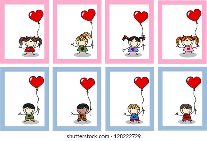 mixed ethnic children