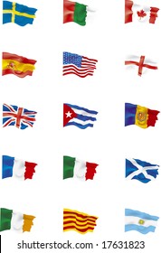 mixed flags