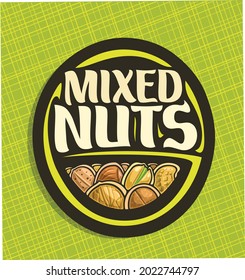 Mixed Fresh Nuts Banner For Social Media