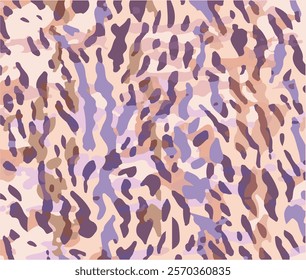 mixed leopard animal skin pattern vector work