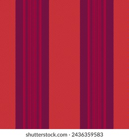 Mixed lines background texture, best stripe vertical seamless. Hispanic textile vector fabric pattern in pink and red colors.