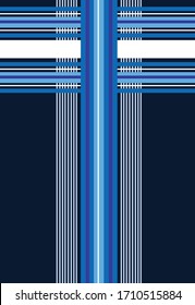 mixed lines for textiles in vector