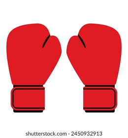 Mixed martial arts equipment: boxing gloves icon