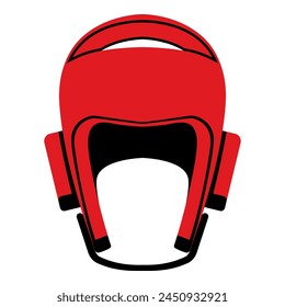 Mixed martial arts equipment: head guard icon