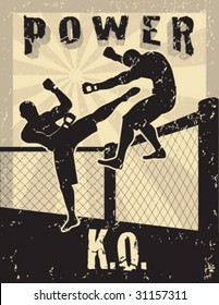 Mixed Martial Arts Power Knockout