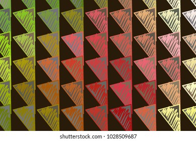 Mixed or mutiple shapes abstract hand drawn background, texture or backdrop. Cartoon style vector.