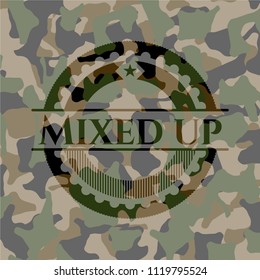 Mixed up on camo pattern