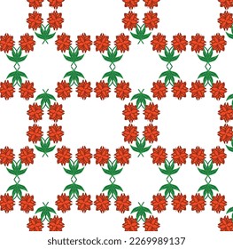 Mixed pattern original design and digital drawing. It can be used in web, wallpaper, ceramic and fabric designs