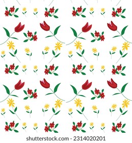 Mixed muster Original-Design und digitale Zeichnung. Es kann in Web-, Tapeten-, Keramik- und Stoffdesigns verwendet werden