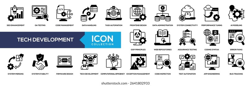Mixed - Tech Development Icon Collection