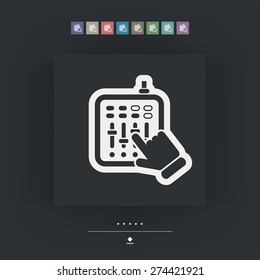 Mixer audio icon