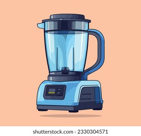 Mixer, BLender flat icon vector illustration isolated
