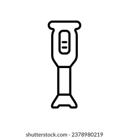 Icono de mezclador aislador de iconos de fondo blanco vectorial ilustración
