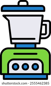 Mixer blender Vector Icon Design Symbol