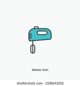 Mixer blender vector icon. Premium quality.