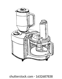 mixer blender whisk fresh juice Kitchen restaurant cafe food service serving drawing ink object vintage table black white
lunch dinner Breakfast menu dishes cook housewife maid service