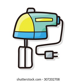 Mixer color doodle