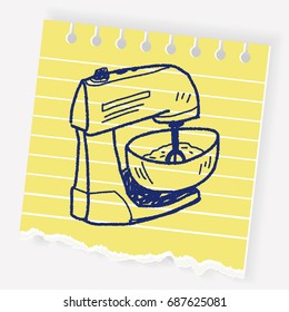 mixer doodle