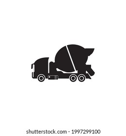 diseño del logotipo de la ilustración del icono del vector del vaciador del mezclador.