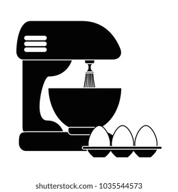 mixer electric with eggs