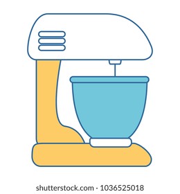 mixer electric isolated icon