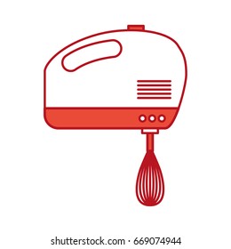 mixer electric isolated icon