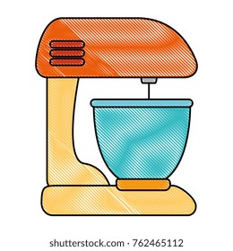 mixer electric isolated icon