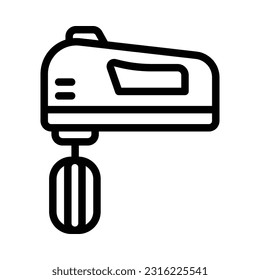 Mixer, Electronic Flat Icon Logo Illustration. Electronic Icon-set. Suitable For Web Design, Logo, App.