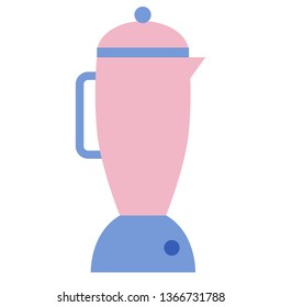 Mixer flat illustration