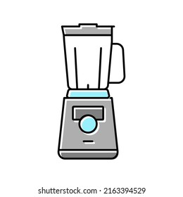 mixer gadget for prepare delicious coffee color icon vector. mixer gadget for prepare delicious coffee sign. isolated symbol illustration