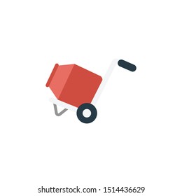 mixer glyph flat vector icon