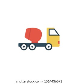 mixer glyph flat vector icon