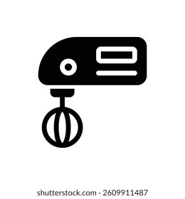 Mixer Glyph Icon. Mixer Icon