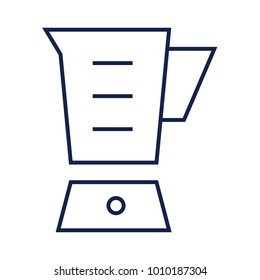 Mixer grinder Flat minimal icon vector
