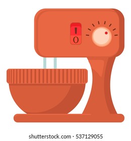 Mixer icon. Cartoon illustration of mixer vector icon for web