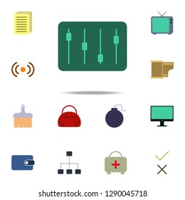 mixer icon. color web icons universal set for web and mobile