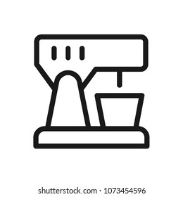 Mixer icon concept. Available in vector. Linear style.