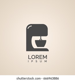 Mixer icon. for cooking