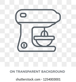 Mixer icon. Mixer design concept from  collection. Simple element vector illustration on transparent background.