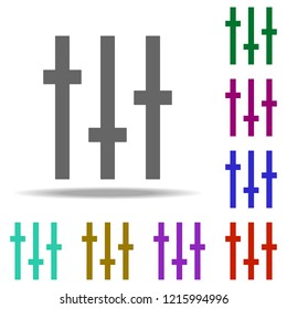 Mixer icon. Elements of web in multi color style icons. Simple icon for websites, web design, mobile app, info graphics