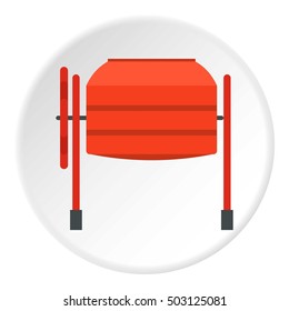 Mixer icon. Flat illustration of mixer vector icon for web