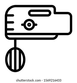 mixer icon glyph vector design 